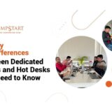 dedicated desk vs hot desk